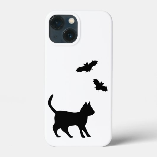 黒猫こうもり Case-Mate iPhoneケース (裏面)