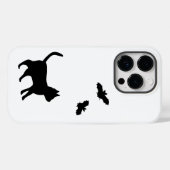 黒猫こうもり Case-Mate iPhoneケース (裏面 (横))