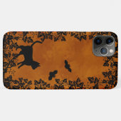 黒猫こうもり Case-Mate iPhoneケース (裏面(横))