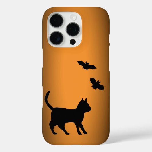 黒猫こうもり Case-Mate iPhoneケース (裏面)