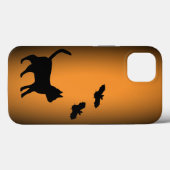 黒猫こうもり Case-Mate iPhoneケース (裏面 (横))