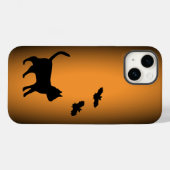 黒猫こうもり Case-Mate iPhoneケース (裏面 (横))
