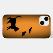 黒猫こうもり Case-Mate iPhoneケース (裏面 (横))