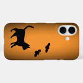 黒猫こうもり Case-Mate iPhoneケース (裏面 (横))