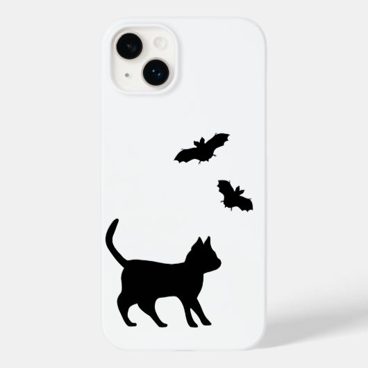 黒猫こうもり Case-Mate iPhoneケース (裏面)