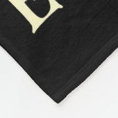 黒猫すてきのおもしろいクリスマスツリー フリースブランケット (角)