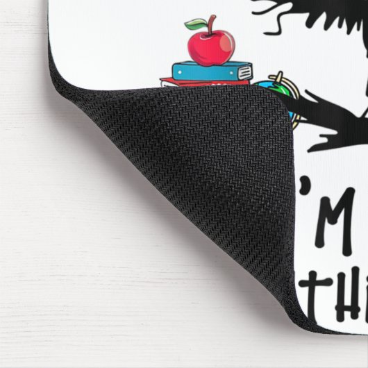 黒猫だ素晴らしよ俺は素晴らし全素晴らし体 マウスパッド (コーナー)