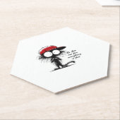 黒猫だ素晴らし俺は全素晴らしてフー素晴らしだ ペーパーコースター (アングル)