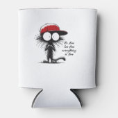 黒猫だ素晴らし俺は全素晴らしてフー素晴らしだ 缶クーラー (正面)