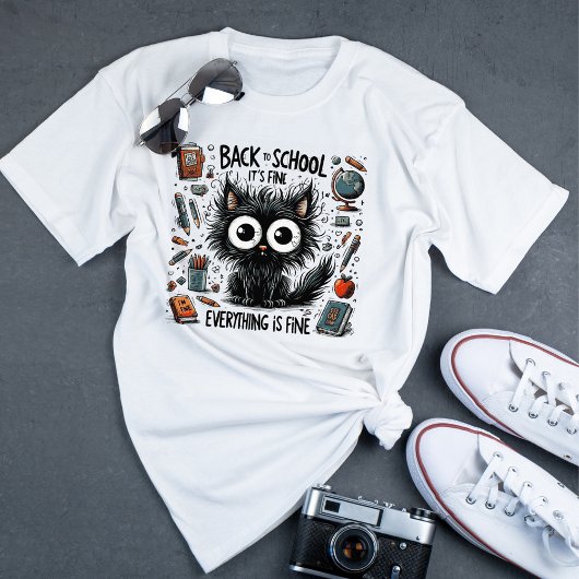 黒猫だ素晴らし俺は素晴らしおもしろい先生 Tシャツ