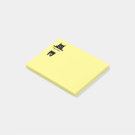 黒猫つるだ！ ポストイット (アングル)