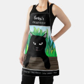 黒猫つるのフェンス、ビジネステーマ、中 エプロン (インサイチュ)