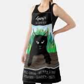 黒猫つるのフェンス、ビジネステーマ、大 エプロン (インサイチュ)