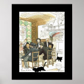 黒猫で~を語り合う ポスター (正面)