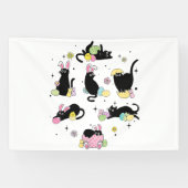 黒猫とうさぎの卵 横断幕 (横)