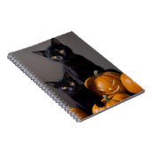 黒猫とかぼちゃ ノートブック (右側)