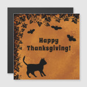 黒猫とこうもり、ハッピーサンクスギビング (正面/裏面)