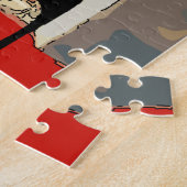 黒猫とのナンシー ジグソーパズル (側面)