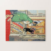 黒猫とのナンシー ジグソーパズル (横)