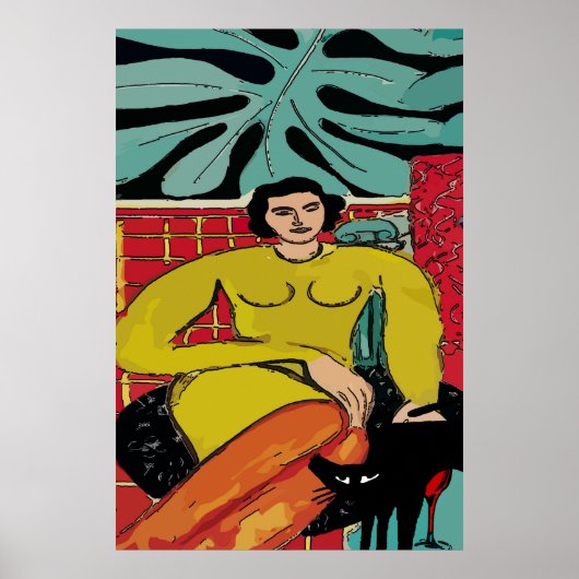 黒猫とのナンシー ポスター (正面)