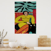 黒猫とのナンシー ポスター (キッチン)