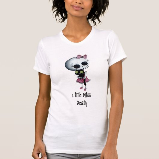 黒猫との少し失敗の死 Tシャツ (正面)