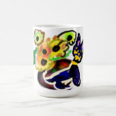 黒猫とひまわり コーヒーマグカップ (中央)