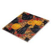 黒猫とカボチャ2 タイル (側面)