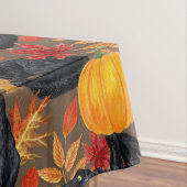 黒猫とカボチャ2 テーブルクロス (インサイチュ)