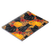 黒猫とカボチャ2 ノートブック (左側)