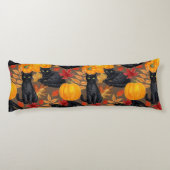 黒猫とカボチャ2 ボディピロー (裏面)