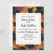 黒猫とカボチャ2 招待状 (正面)