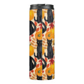 黒猫とカボチャ タンブラー (裏面)