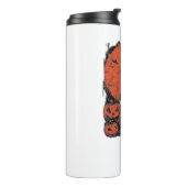 黒猫とカボチャ – Halloween T-Shirt Art Cla タンブラー (回転左)