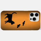 黒猫とコウモリ Case-Mate iPhoneケース (裏面 (横))