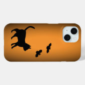 黒猫とコウモリ Case-Mate iPhoneケース (裏面 (横))