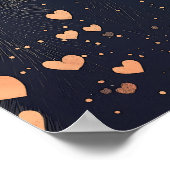 黒猫とゴールデンハート- Cat's Cozy Love ポスター (角)