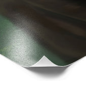 黒猫とシルク蛾 フォトプリント (角)