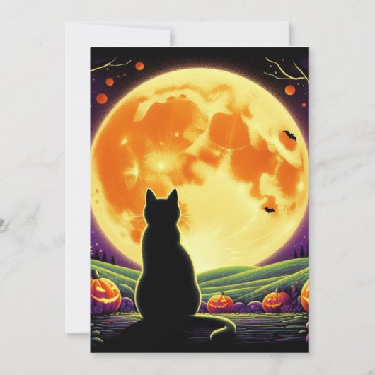黒猫とジャック・オ・ランタンとハロウィン・ナイト (正面)