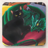 黒猫とドラゴン コースター (正面)