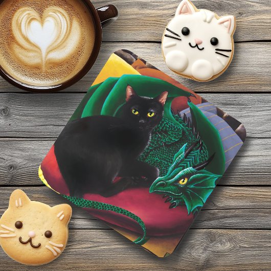 黒猫とドラゴン コースター