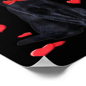 黒猫とバラバレンタイン ポスター (角)