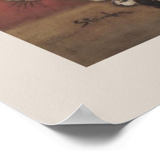 黒猫と亀 ポスター (角)