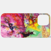 黒猫と仮面の夜の女性 Case-Mate iPhoneケース (裏面 / 右)