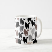 黒猫と友人 コーヒーマグカップ (正面右)