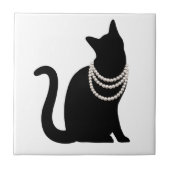 黒猫と宝石　タイル タイル (正面)