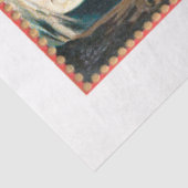 黒猫と月明かりの怖いヴィンテージの魔女 薄葉紙 (詳細)