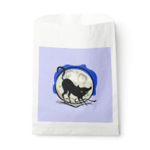 黒猫と満月ブルー背景ZSSG