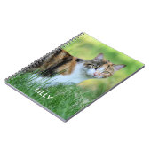 黒猫と白猫 ノートブック (左側)