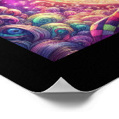 黒猫と眠る三日月の少女 ポスター (角)